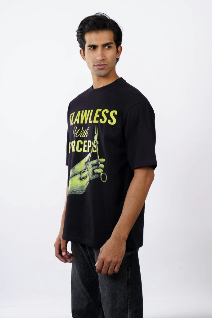 Branded oversized T-shirt